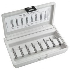 1/4X1/4 STYLE C SHK MC BUR SET - Apex Tool & Supply