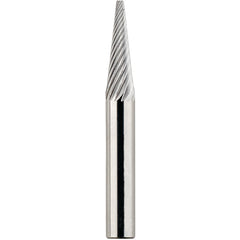 ‎List No. 5970 - SM-42L3 - Carbide Burr - Single Cut - Made In USA - Apex Tool & Supply