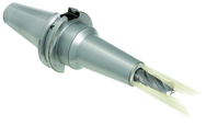 CAT40 1/2"-3.75" - Shrink Fit Holder wih Port - Apex Tool & Supply