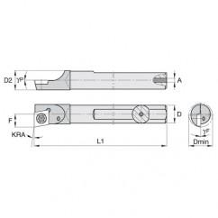 CCBI18745R CARBIDE SHANK BORING BAR - Apex Tool & Supply