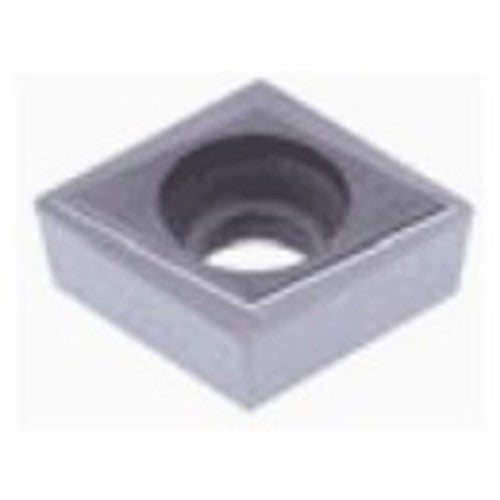 CCGT 21.50.5 MAU NT9125, 0.008″ Corner Radius, 0.094″ Thick, 1/4″ Inscribed Circle, Uncoated, Diamond, Turning Indexable Insert - Apex Tool & Supply