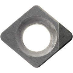 CCMW 141105 SE KBN525, 0.0079″ Corner Radius, 0.0709″ Thick, 0.1693″ Inscribed Circle, Diamond, Turning Indexable Insert - Exact Industrial Supply