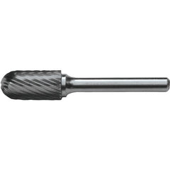 SC-3L6 Standard Cut Solid Carbide Bur-Cylindrical with Ball Nose