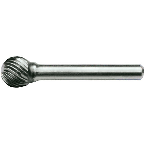 SD-5L6 Standard Cut Solid Carbide Bur-Ball Shape - Exact Industrial Supply