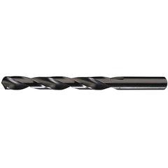 9/32 RHS / RHC HSS 135 Degree Split Point Heavy Duty Jobber Drill - Steam Oxide