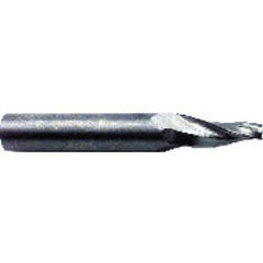 1/4" Dia. - 4" OAL - Uncoated CBD - 5° Tapered SE EM - Apex Tool & Supply