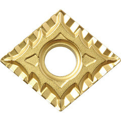 CNMG 432 CQ PV710, 1/32″ Corner Radius, 3/16″ Thick, 1/2″ Inscribed Circle, TiCN (MEGACOAT NANO), 80 Degree Diamond, Turning Indexable Insert