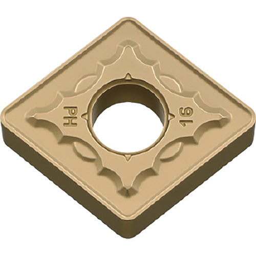 CNMG 433 PH CA530, 3/64″ Corner Radius, 3/16″ Thick, 1/2″ Inscribed Circle, TiCnulll2O3/TiN, Diamond, Turning Indexable Insert - Exact Industrial Supply