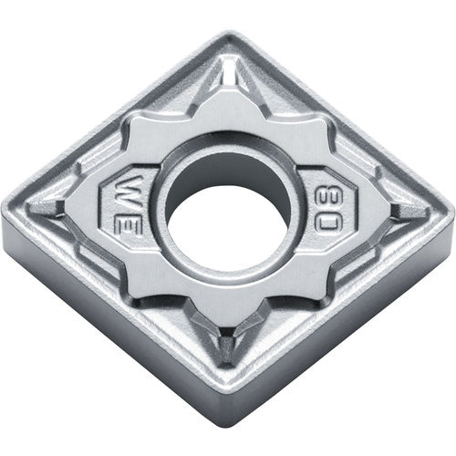 CNMG 433 WE TN610, 3/64″ Corner Radius, 3/16″ Thick, 1/2″ Inscribed Circle, TiCN, 80 Degree Diamond, Turning Indexable Insert