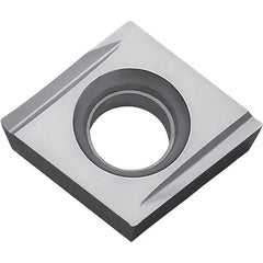 CPMH 321 Y TN620, 1/64″ Corner Radius, 1/8″ Thick, 3/8″ Inscribed Circle, TiCN, 80 Degree Diamond, Turning Indexable Insert