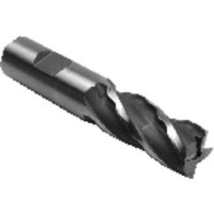 1" Dia. - 4-1/2" OAL - HSS - Non-Center Cut SE EM - 4 FL - Apex Tool & Supply