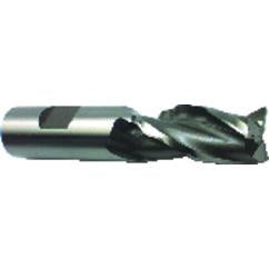 1/2" Dia. - 4" OAL - HSS - Center Cut SE EM - 3 FL - Apex Tool & Supply