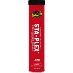 Extreme Pressure Sta-Plex Premium Red Grease - 14 oz - Apex Tool & Supply