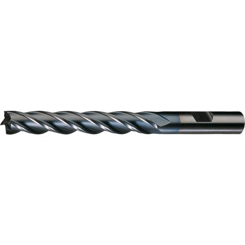 ‎11/16″ × 5/8″ × 1-5/8″ × 3-3/4″ RHS / RHC HSS HSS Single End Mulit Flute Center Cutting Finishing End Mill - TiCN - Exact Industrial Supply