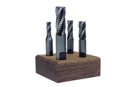 4 Pc. HSS Roughing End Mill Set - Apex Tool & Supply