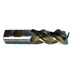 1/2" Dia. - 3-1/4" OAL - HSS- Roughing SE EM - 3 FL - Apex Tool & Supply