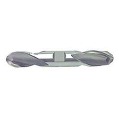 1/2" Dia. - 3-3/4" OAL - M42-Ball End DE EM 2 FL - Apex Tool & Supply