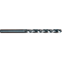 #42 Dia. × 0.0935″ Shank × 1″ Flute Length × 2″ OAL, 118°, Bright Finish, 2 Flute, External Coolant, Straight Solid Carbide Drill - Apex Tool & Supply