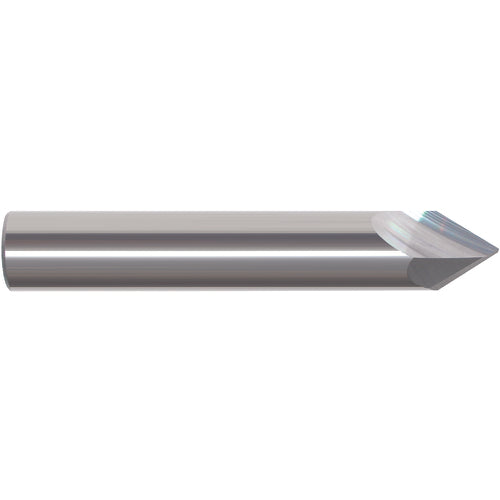 3/16″ Cutting Dia. 3/16″Shank Dia, 2 Flute, 60 Degrees, Carbide Chamfer Mill Series/List #5997 - Apex Tool & Supply