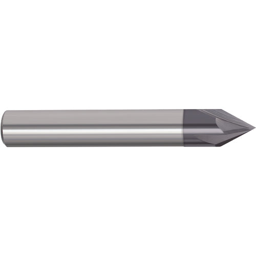 1/8″ Cutting Dia. 1/8″Shank Dia, 4 Flute, 60 Degrees, Carbide Chamfer Mill Series/List #5997T - Apex Tool & Supply