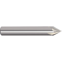 3/16″ Cutting Dia. 3/16″Shank Dia, 4 Flute, 60 Degrees, Carbide Chamfer Mill Series/List #5997 - Apex Tool & Supply