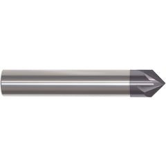 1/8″ Cutting Dia. 1/8″Shank Dia, 4 Flute, 90 Degrees, Carbide Chamfer Mill Series/List #5997T - Apex Tool & Supply