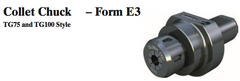 VDI Collet Chuck - Form E3 (TG75 Style) - Part #: CNC86 53.50100TG - Apex Tool & Supply