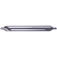 #1 × 5″ OAL 60 Degree HSS Plain Combined Drill and Countersink Bright Series/List #1499 - Apex Tool & Supply