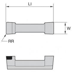 528301 1/8 WOC .010 CR INS DOGBONE - Apex Tool & Supply