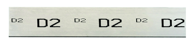 5/8 x 2-1/2 x 18 - High Carbon, High Chromium Precision Ground Flat Stock - Apex Tool & Supply