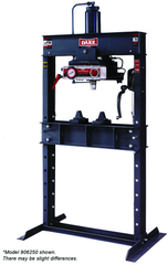 Air Operated Double Pump Hydraulic Press - 6-425 - 25 Ton Capacity - Apex Tool & Supply