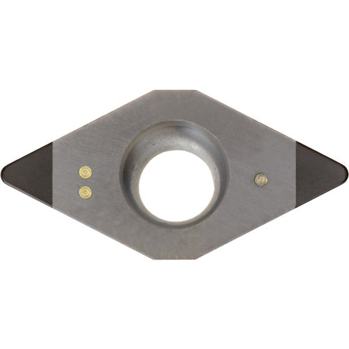 DCMW 3252 ME KBN70M, 1/32″ Corner Radius, 5/32″ Thick, 3/8″ Inscribed Circle, MEGACOAT, Diamond, Turning Indexable Insert - Exact Industrial Supply