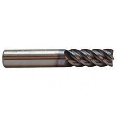 3/8 STUB LGTH 5FL .02R TIALN CARB - Apex Tool & Supply