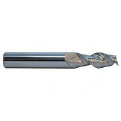 8mm TuffCut® AL Ext. Length 2 Fl Center Cutting Aluminum Finisher End Mill - Apex Tool & Supply