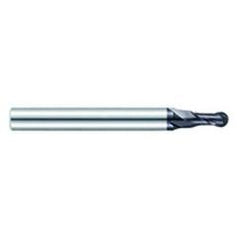 .031" Dia. - 1-1/2" OAL - AlTiN CBD-Ball Nose HP End Mill-2 FL - Apex Tool & Supply