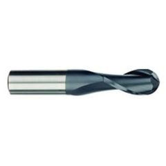 3/8" Dia. - 2-1/2" OAL - CBD - Ball End SE EM - 2 FL - Apex Tool & Supply