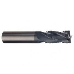 3/4" Dia. - 2-1/4" LOC - 5" OAL - Carbide Roughing/Finish Em - 4 FL - AlTiN - Apex Tool & Supply