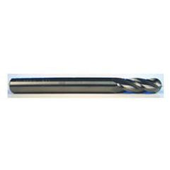 7/16" Dia. - 6" OAL - CBD - Ball End SE EM - 4 FL - Apex Tool & Supply
