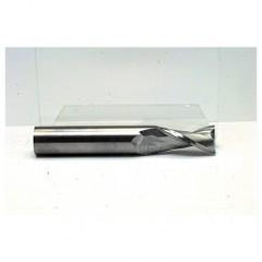 10mm Dia. x 70mm Overall Length 2-Flute Square End Solid Carbide SE End Mill-Round Shank-Center Cut-Uncoated - Apex Tool & Supply