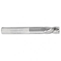 5/8 Dia. x 6 Overall Length 4-Flute Square End Solid Carbide SE End Mill-Round Shank-Center Cut-Uncoated - Apex Tool & Supply