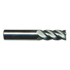 1" Dia. - 4" OAL - AlTiN CBD-Center Cut Rgh/Finsh HP EM Mult FL - Apex Tool & Supply