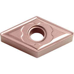 DNMG 433 C CA320, 3/64″ Corner Radius, 3/16″ Thick, 1/2″ Inscribed Circle, TiCnulll2O3/Ti, Diamond, Turning Indexable Insert - Exact Industrial Supply
