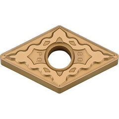 DNMG 432 PQ CA5525, 1/32″ Corner Radius, 3/16″ Thick, 1/2″ Inscribed Circle, TiCnulll2O3/TiN, Diamond, Turning Indexable Insert - Exact Industrial Supply