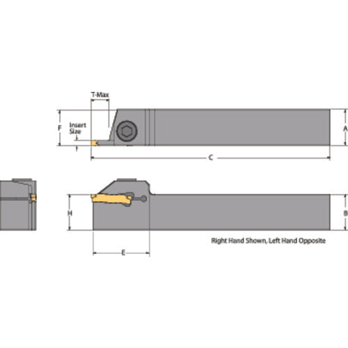 ‎DETGFR16-030D-M14 Tool Holder