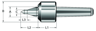 PLC-CNC-ESSSP-MT5 - CNC High Speed Heavy Duty - Live Center - Apex Tool & Supply