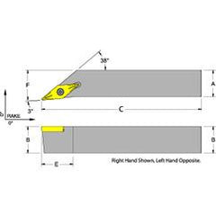 SVJCR16-3D  1 x 1" RH Toolholder - Apex Tool & Supply