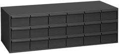 10-7/8 x 11-5/8 x 33-3/4'' (18 Compartments) - Steel Modular Parts Cabinet - Apex Tool & Supply