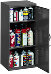 13-3/4 x 12-3/4 x 30'' (Gray) - Aerosol/Utility Storage Cabinet - Apex Tool & Supply