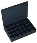 18 x 12 x 3'' - 24 Compartment Steel Boxes - Apex Tool & Supply