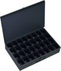 18 x 12 x 3'' - 32 Compartment Steel Boxes - Apex Tool & Supply